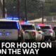 NTX police departments send officers to Houston