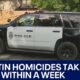 Austin police investigate 3 different homicides within a week | FOX 7 Austin