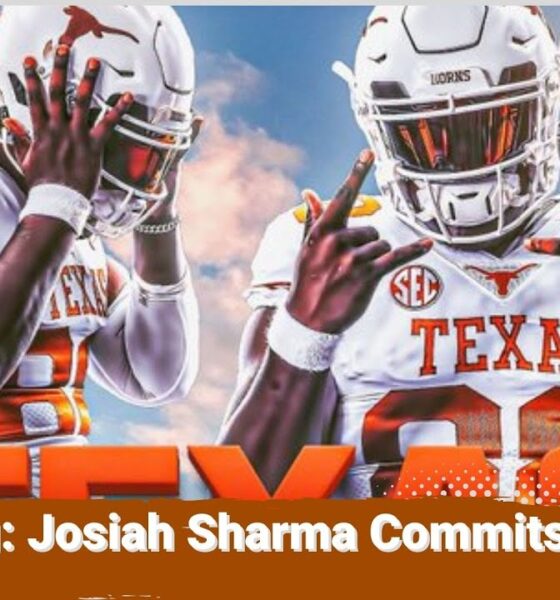 Breaking: Josiah Sharma Flips his Commitment from the Oregon Ducks to the Texas Longhorns