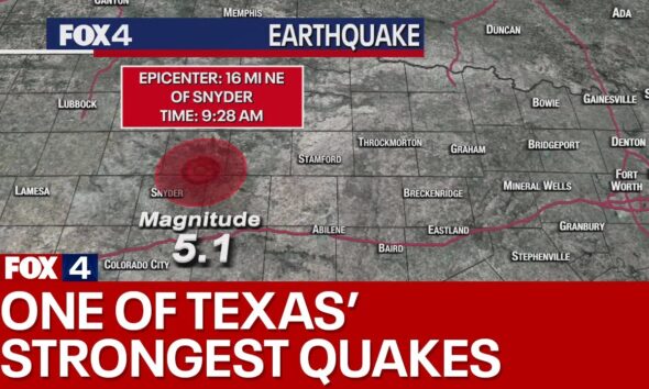 West Texas sees of state’s strongest earthquakes ever, shakes felt in DFW