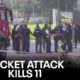 Israel blames Hezbollah for strike on soccer field that killed 11