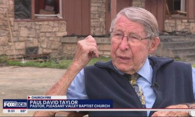 Pastor thankful despite devastating church fire