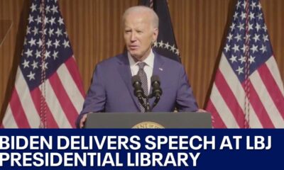 President Biden delivers speech in Austin to commemorate anniversary of Civil Rights Act | FOX 7 Aus